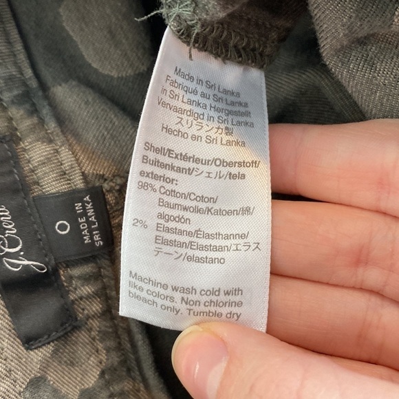 J.crew High Waist Cargo Short Camouflage - Picture 6 of 7